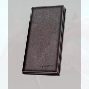 New Letter Embossed Long Wallet 187